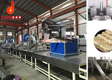 10 Pekerja Mesin Proses Manufaktur Chow Mein Dengan Konsumsi Uap 1200kg / H