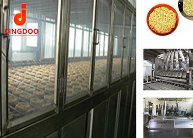 Mesin Mie Cup Struktur Ringkas Dengan Konsumsi Uap 1800-2000KG / H