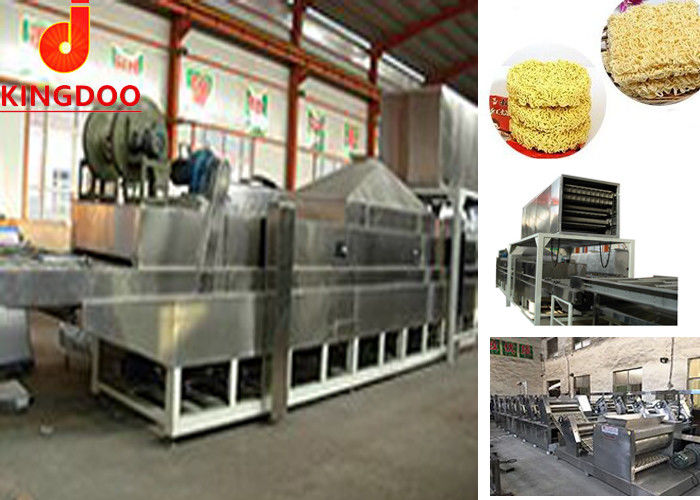Lini Produksi Mie Instan Kapasitas Besar 300kg / Jam 15m * 5m * 4m Dimensi